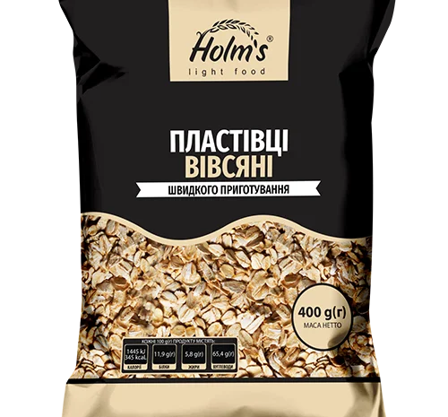 Пластівці вівсяні ТМ «Holm’s»- фото № 1