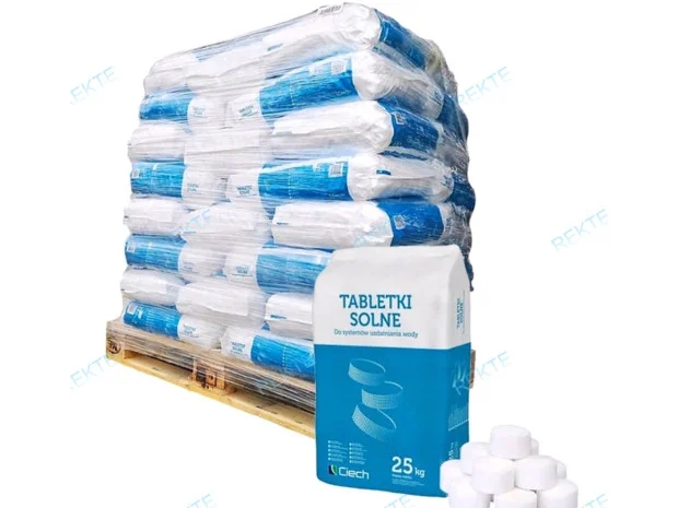 Таблетированная соль Ciech для очистки воды- фото № 1