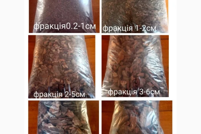 Продаж соснової кори для мульчування- фото № 1