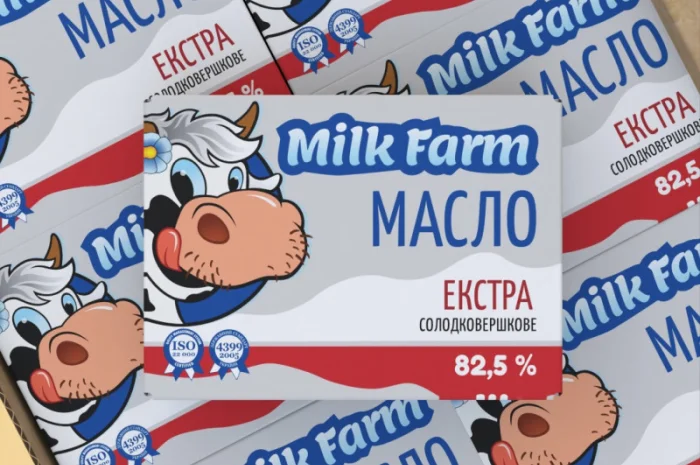 Сладкое масло "Экстра" 82,5% от Milk Farm- фото № 1