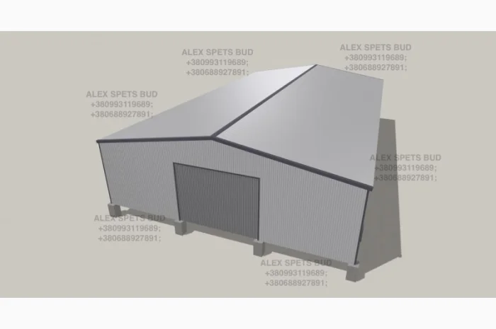 Побудуємо ангар під ключ 18х30, 18х40, 18х50 без центральних колон- фото № 7