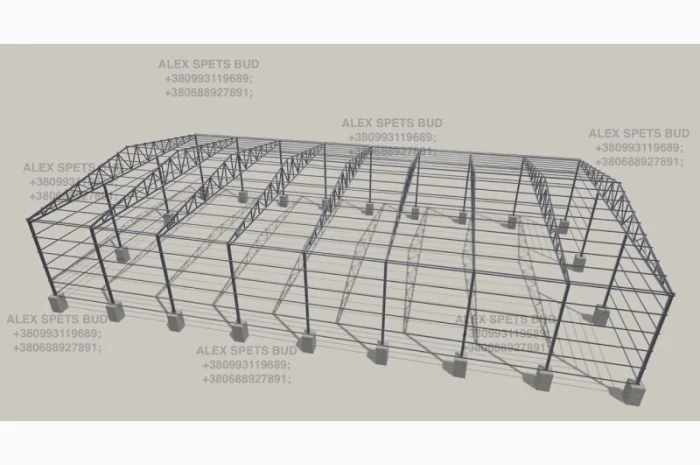 Побудуємо ангар під ключ 18х30, 18х40, 18х50 без центральних колон- фото № 8