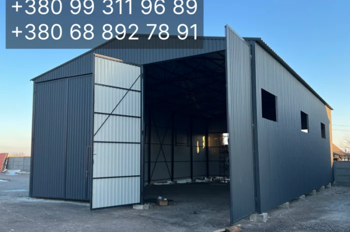 Каркасные склады и ангары под ключ в Днепре- фото № 2