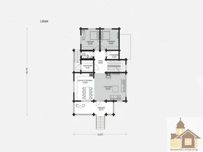Купить сруб под ключ в Одессе от Закарпат Зруб-Буд- фото № 5