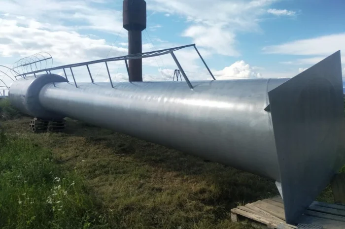 Водонапірна вежа на замовлення з емальованих бочок- фото № 4