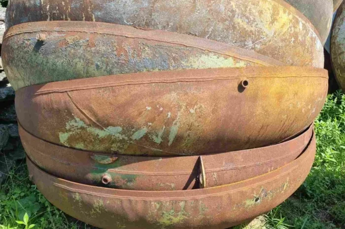 Полусфера ковпак боковушка чан донышко бочки 2 метра- фото № 2