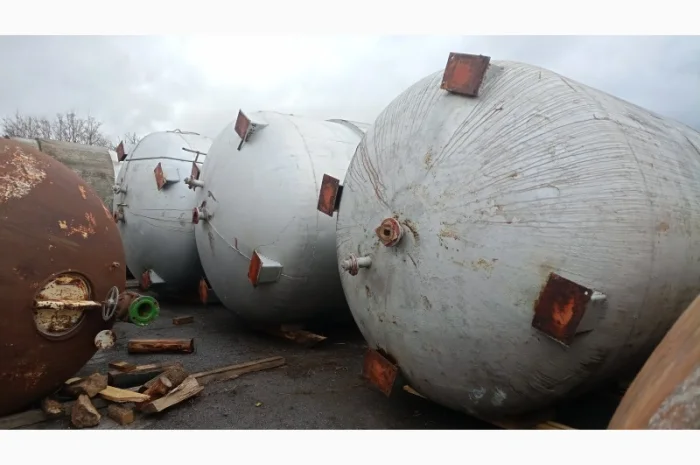 Эмалированная цистерна 16 кубов – бочка-отстойник- фото № 3