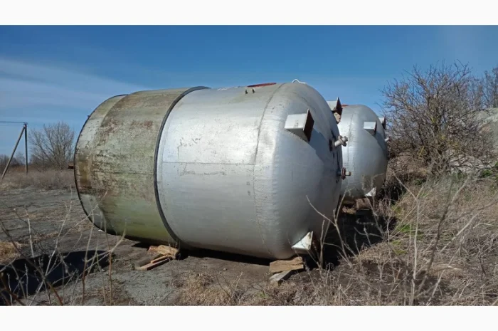 Эмалированная цистерна 16 кубов – бочка-отстойник- фото № 5