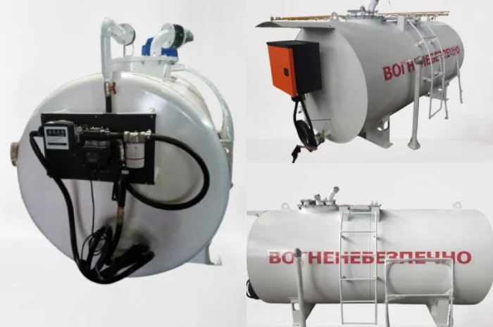 Металлические резервуары от 300л до 25000л для топлива- фото № 1