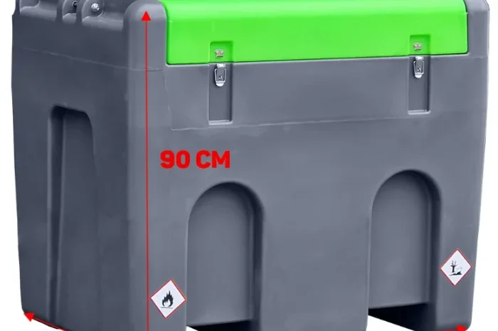Мобильный бак Metcor 430л с насосом DT-430 для дизельного топлива- фото № 4