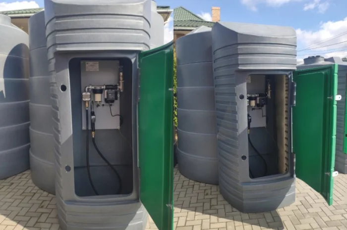 Резервуар 9000л двустенный METRIA для дизельного топлива- фото № 1