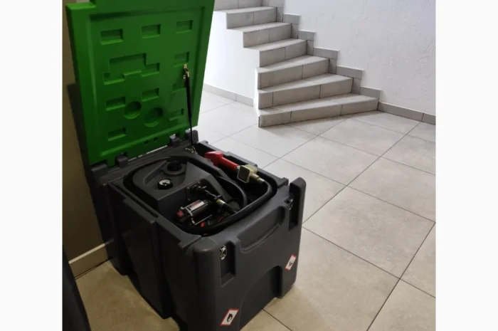 Мобільний бак Metcor 200л з насосом DT-200 для дизельного пального- фото № 2