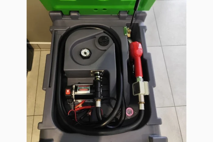 Мобільний бак Metcor 200л з насосом DT-200 для дизельного пального- фото № 3