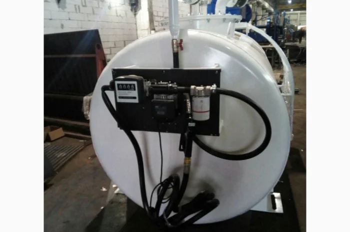 Металлический резервуар 5000л для дизельного топлива и бензина- фото № 4