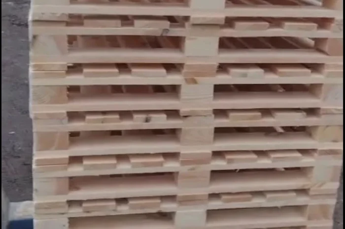 Поддон деревянный сосна усиленный 1200*1000*140- фото № 3