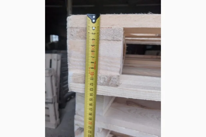 Поддон деревянный сосна усиленный 1200*1000*140- фото № 5