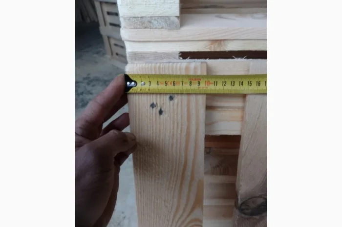 Поддон деревянный сосна усиленный 1200*1000*140- фото № 6