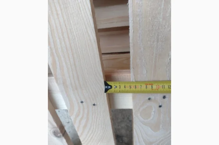 Поддон деревянный сосна усиленный 1200*1000*140- фото № 8