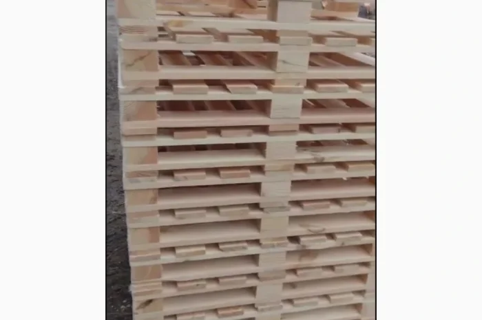 Поддон деревянный сосна усиленный 1200*1000*140- фото № 9