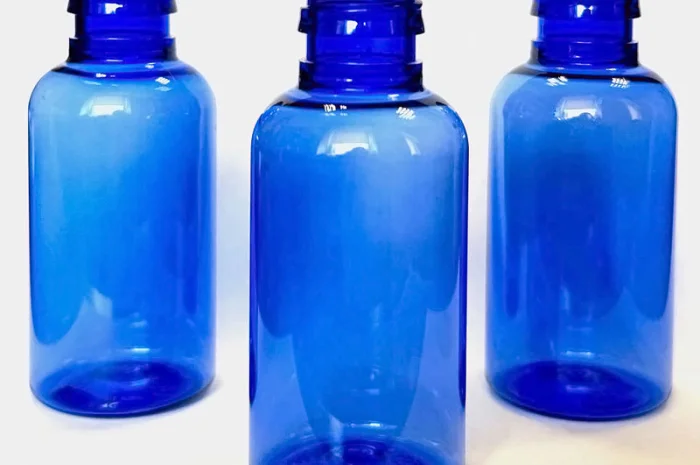 Цветные пластиковые флаконы 50 мл- фото № 4