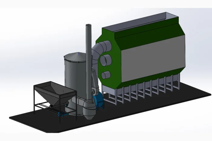 Теплогенератори зі спіральним теплообмінником для сушіння зерна та обігріву- фото № 5