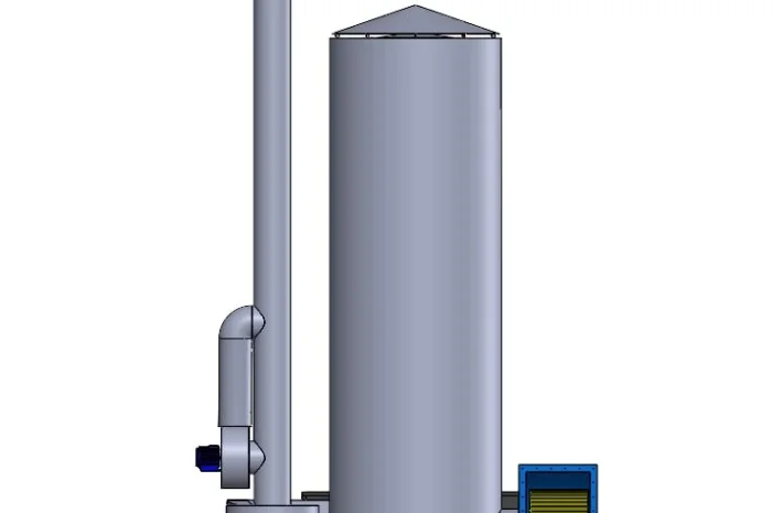 Теплогенератори зі спіральним теплообмінником для сушіння зерна та обігріву- фото № 1