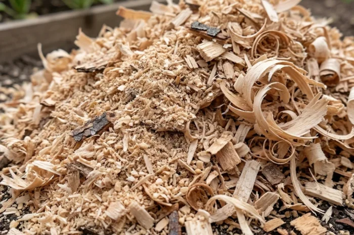 Продается древесная тирса для мульчирования- фото № 1