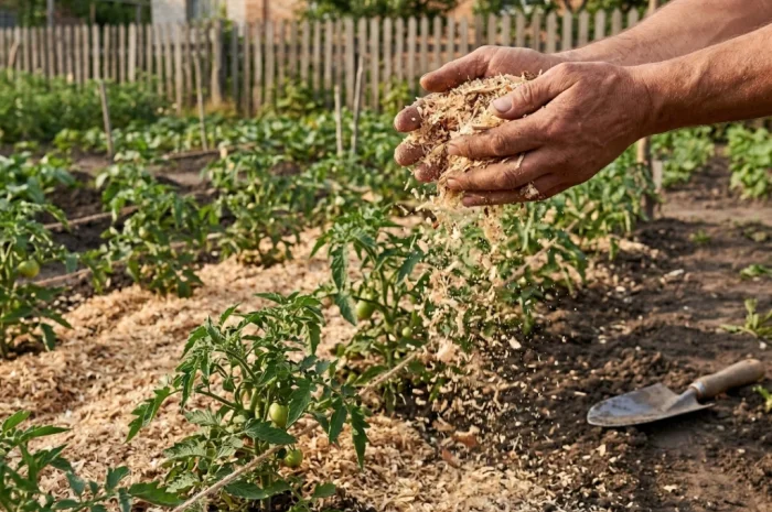 Продается древесная тирса для мульчирования- фото № 2