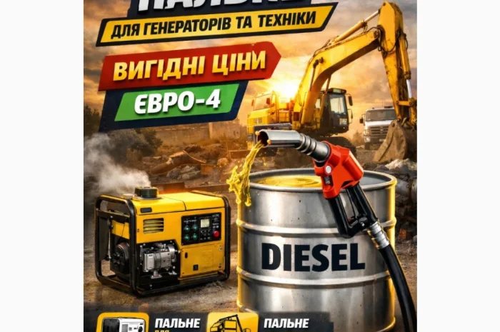 Продаж дизельного пального Євро-4 оптом та в роздріб- фото № 1