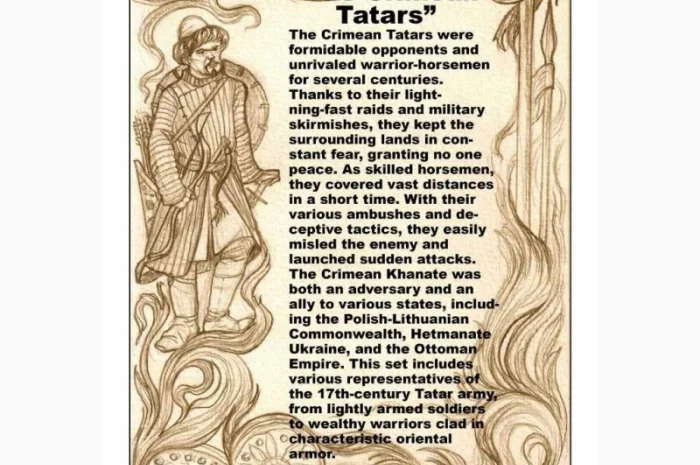 Набір солдатиків Кримські татари воїни 8 шт.- фото № 3