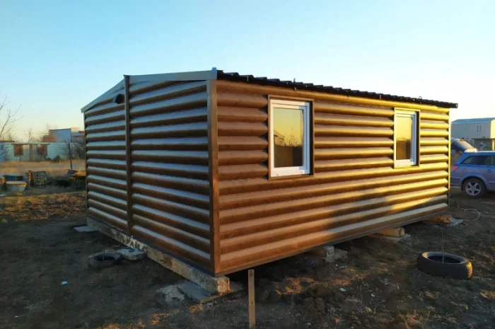 Модульная баня-домик 30 кв.м для вашего участка- фото № 1