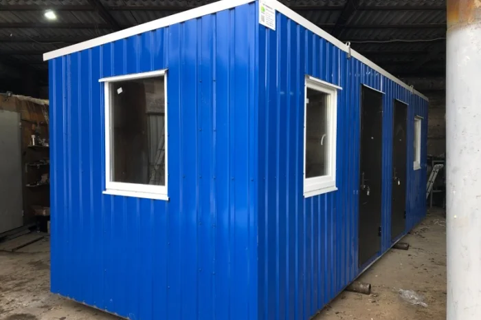 Утеплённый мобильный офис 7*2 м- фото № 2