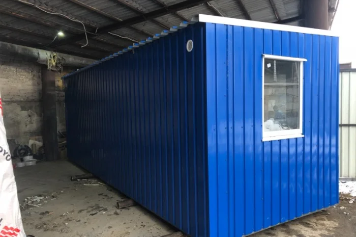 Утеплённый мобильный офис 7*2 м- фото № 3