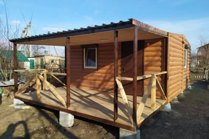 Дачний будинок 25 м² з терасою- фото № 3