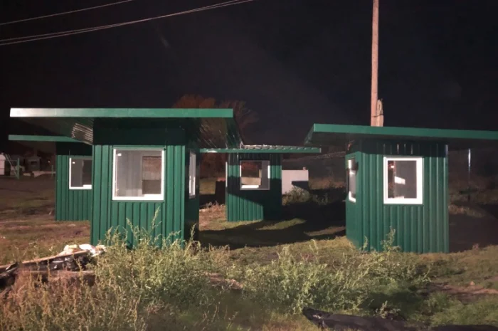 Пункт спостереження на основі зварного каркаса- фото № 1