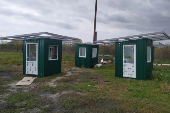 Пункт спостереження на основі зварного каркаса- фото № 9