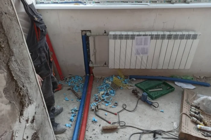 Монтаж системи опалення в приватному будинку- фото № 1