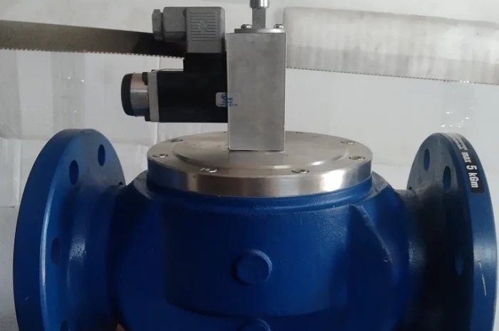 Запорный клапан ZB-80K/230V для газовых детекторов- фото № 1