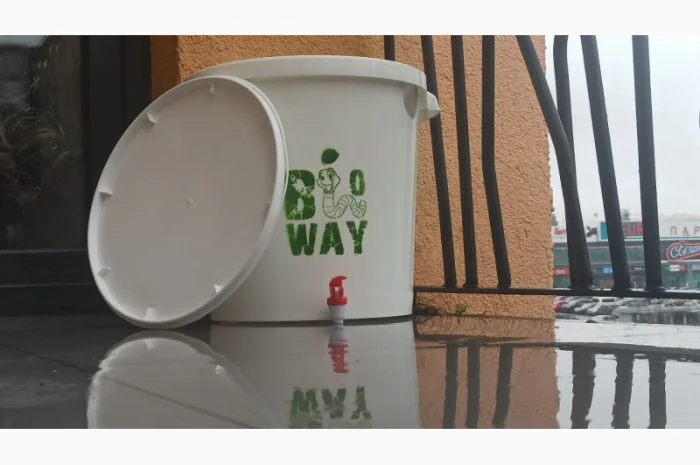 Компостер для каліфорнійських черв'яків для компосту- фото № 1