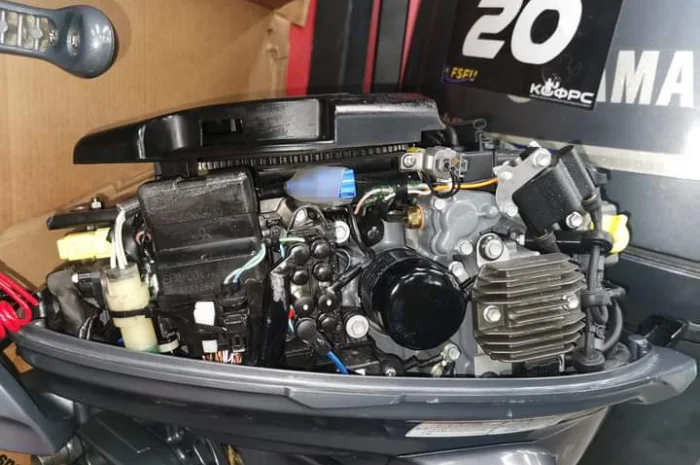 Продается лодочный мотор Yamaha - 25 б/у- фото № 4