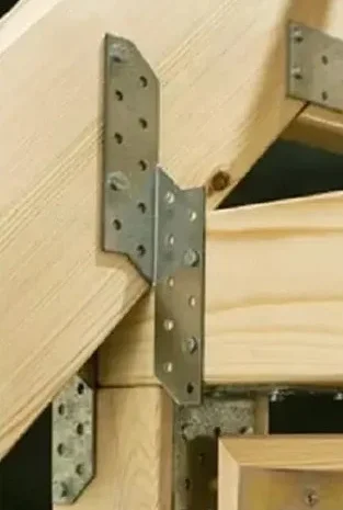 Пластина для кріплення балки 170×35×2 мм оцинкована- фото № 1