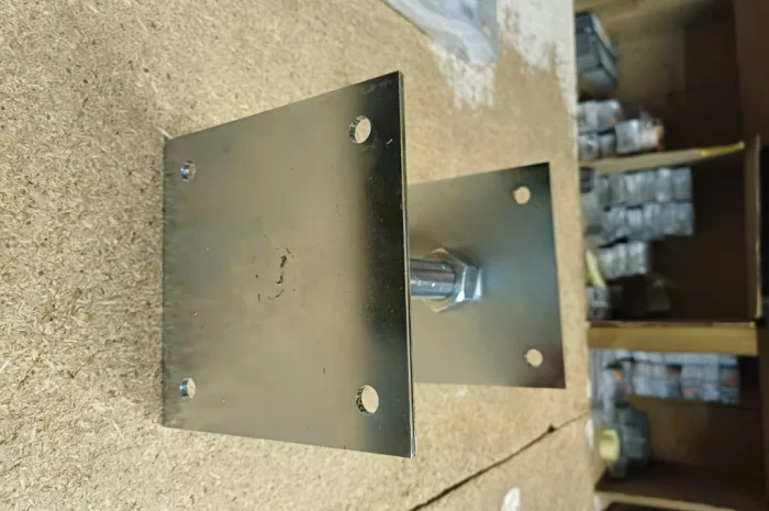 Пластина для кріплення балки 170×35×2 мм оцинкована- фото № 3