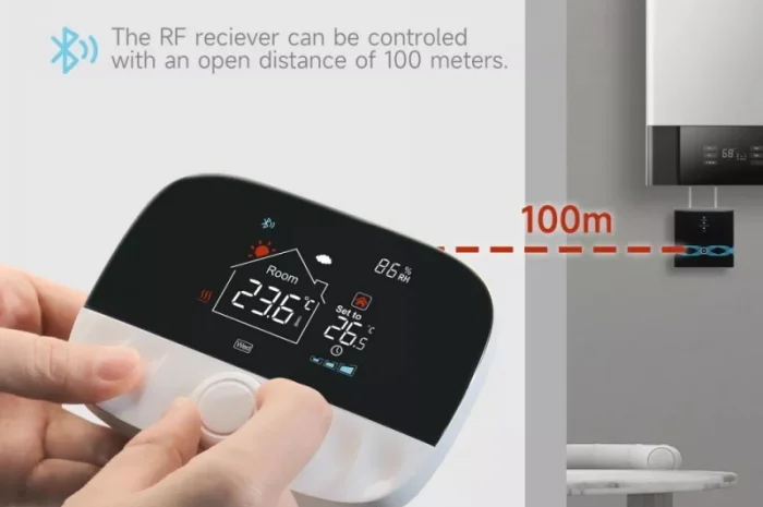 Безпроводной термостат Beok с функцией Wi-Fi- фото № 2