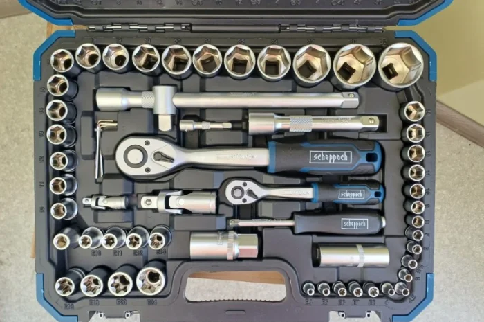 Набор инструментов SCHEPPACH SCH-41082-5 на 108 предметов- фото № 8