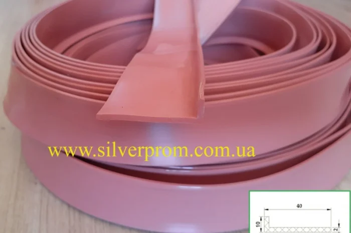 L-профіль силіконовий для кромки- фото № 1