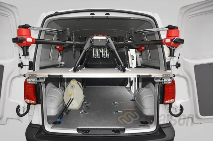 Оборудование фургона для перевозки агродронов- фото № 7