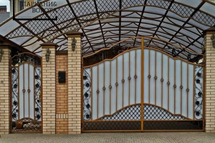 Паркани и ворота PRO – надежные бетонные решения для вашего участка- фото № 11