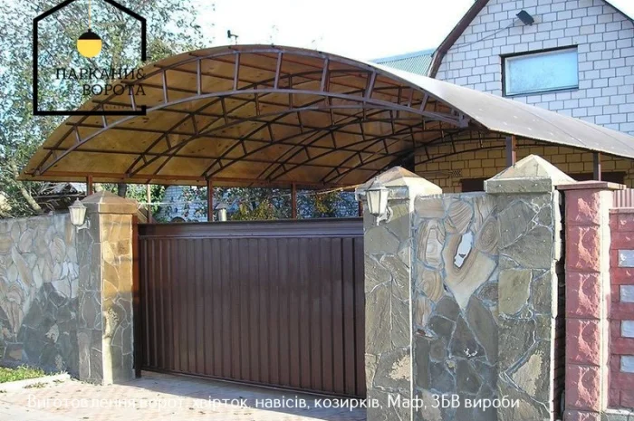 Паркани и ворота PRO – надежные бетонные решения для вашего участка- фото № 14