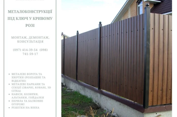 Металоконструкції під ключ у Кропивницькому- фото № 8