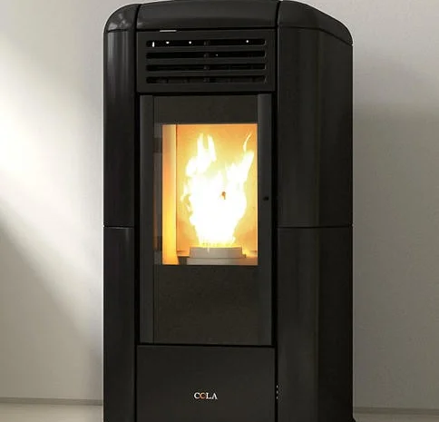 Пеллетные камины с воздушным отоплением из Италии- фото № 15